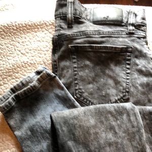 RUDE jeans acid washed blue /grey